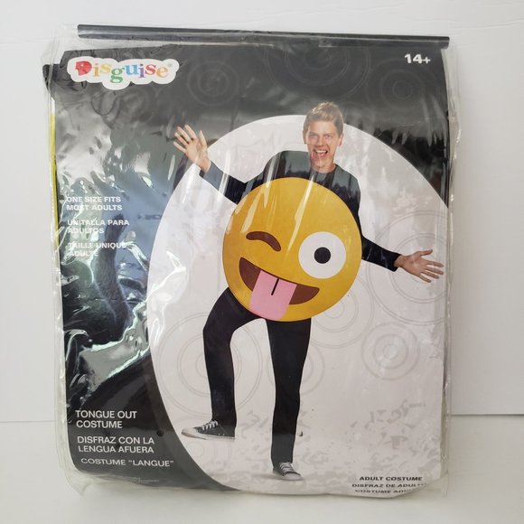 Emoji / tongue out / costume Other - Emoji tongue out costume NEW Adult Halloween